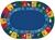 Blocks of Fun Rug - Oval - 6'9" x 9'5" - CFK1306 - Carpets for Kids