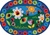 Ladybug Circletime Rug - Oval - 8'3" x 11'8" - CFK2008 - Carpets for Kids