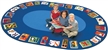 Kids circle rug