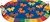 123 ABC Butterfly Fun Rug - Oval - 8' x 12' - CFK3507 - Carpets for Kids