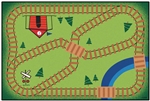 Railroad Playtime Value Rug - Rectangle - 3' x 4'6"