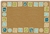 Alphabet Blocks Border Value Rug - Brown - Rectangle - 3' x 4'6"