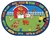 Alphabet Farm Rug - Oval - 7'8" x 10'10" - CFK5207 - Carpets for Kids