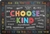 Choose Kind Pixel Perfect Rug - Black