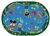 Chasing Butterflies Alphabet Rug - Oval - 7'8" x 10'10" - CFK6717 - Carpets for Kids