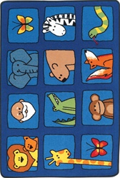 Noah's Ark Collection - Accent Rug - CFK742X - Carpets for Kids