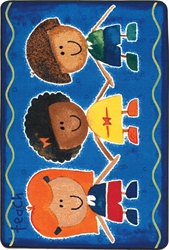 Great Commission Collection - Teach Children Accent Rug - Rectangle - 2'8" x 4' - CFK9222 - Carpets for Kids