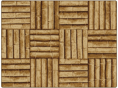 Environments Bamboo Weave Carpet - Rectangle - 4'5" x 5'10"