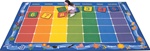 Calendar Rug Factory Second - Rectangle - 7'6" x 12' - CFKFS1112 - Carpets for Kids