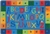 KIDSoft Alphabet Around Literacy Rug (Factory Second) - Rectangle - 8' x 12'