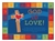 God is Love Learning Rug Factory Second - Rectangle  - 4' x 6' - CFKFS83013 - RTR Kids Rugs
