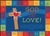 God is Love Learning Rug Factory Second - Rectangle - 6' x 9' - CFKFS83015 - Carpets for Kids