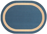 Portrait Rug - Seaside - Oval - 5'4" x 7'8" - JC1479CC08 - Joy Carpets