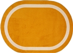 Portrait Rug - Goldenrod - Oval - 7'8" x 10'9" - JC1479DD02 - Joy Carpets