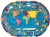 Hands Around the World Rug - Oval - 5'4" x 7'8" - JC1488CC - Joy Carpets