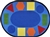 Sitting Shapes Rug - Oval - 5'4" x 7'8" - JC1671CC - Joy Carpets