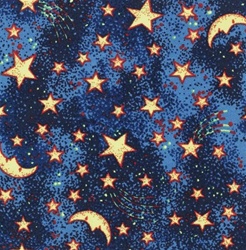 Stars & Moons Fluorescent Wall-to-Wall Carpet - 12' - JC44W - Joy Carpets