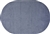 Endurance Rug - Glacier Blue - Oval - 12' x 8' - JC80SS04 - Joy Carpets